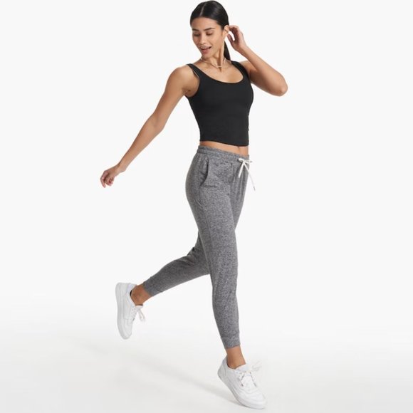 Vuori Pants - Vuori Heather Grey Woman's Performance Jogger